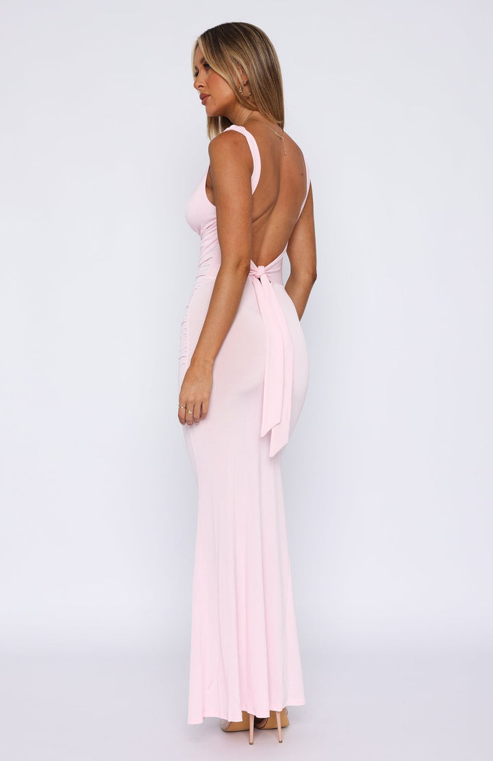 Isabelle™ Soft Glam Draped Maxi Dress