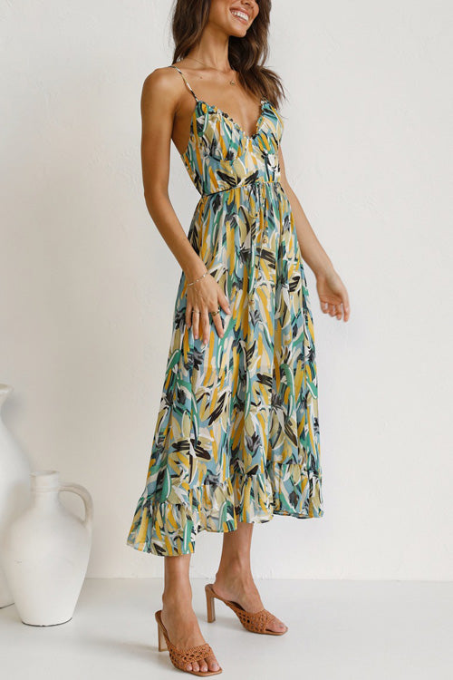 Evie | Chic Printed Sling Dress