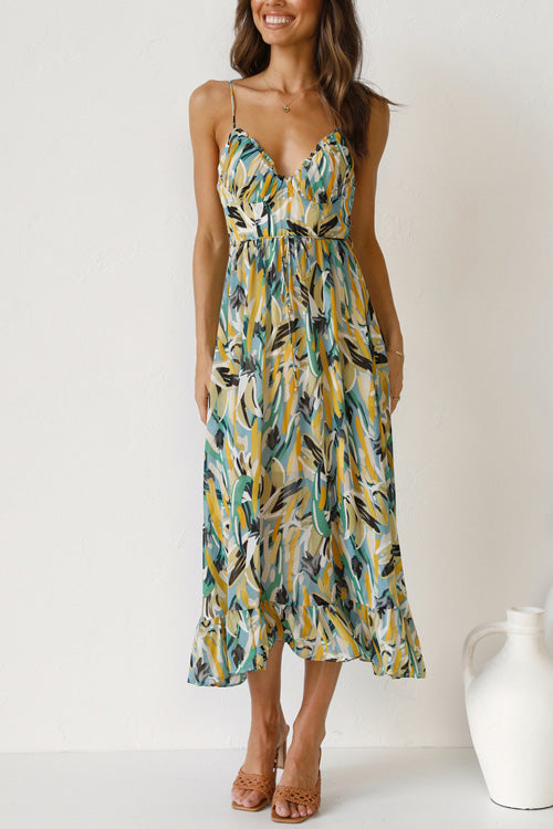 Evie | Chic Printed Sling Dress