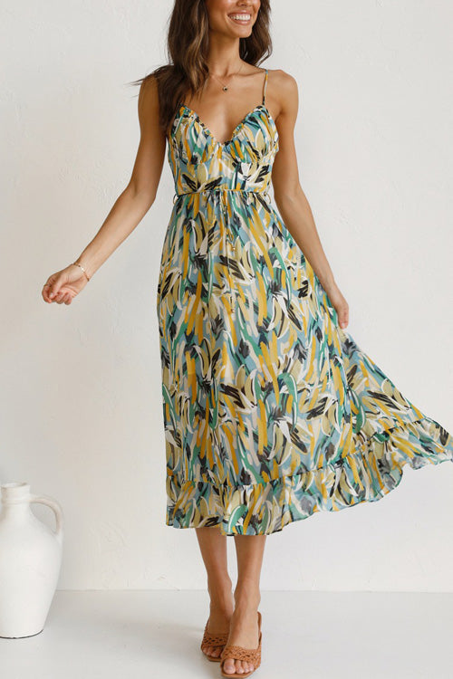 Evie | Chic Printed Sling Dress