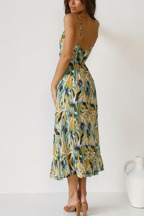 Evie | Chic Printed Sling Dress