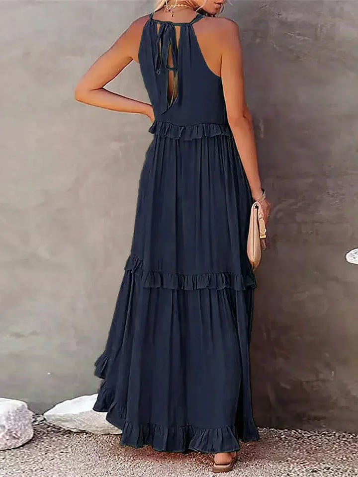 Sienna™ | Effortless Ruffle Maxi Dress