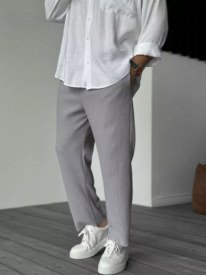 Trevor™ | Relaxed Fit Ribbed Trousers