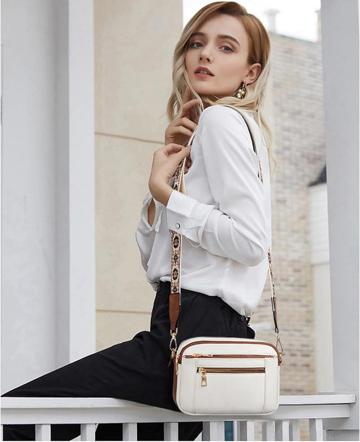 Cora™ | Refined Leather Crossbody Bag