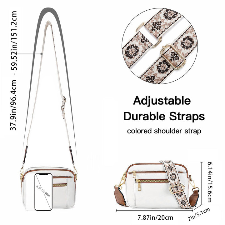 Cora™ | Refined Leather Crossbody Bag