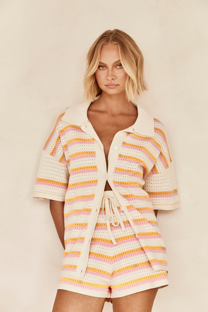 Valerie™ | Striped Knit Summer Set