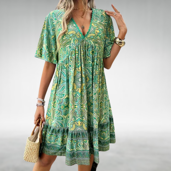 Allora™ | Bohemian Elegance Dress