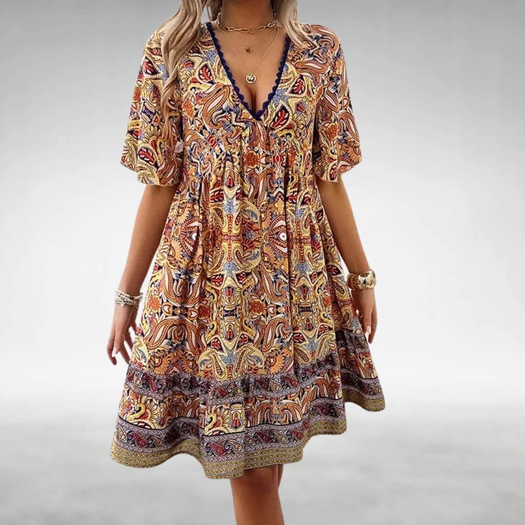 Allora™ | Bohemian Elegance Dress