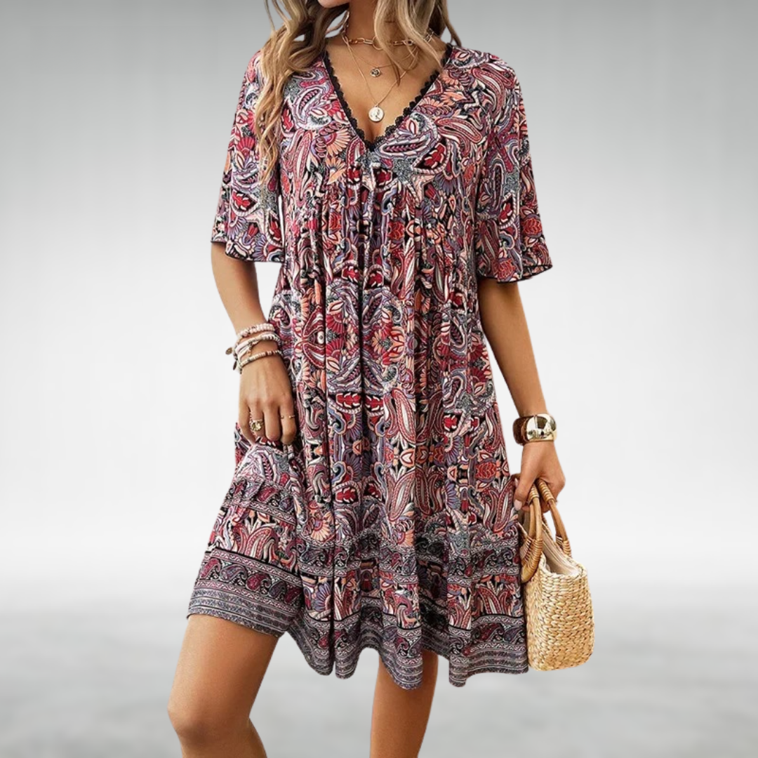 Allora™ | Bohemian Elegance Dress