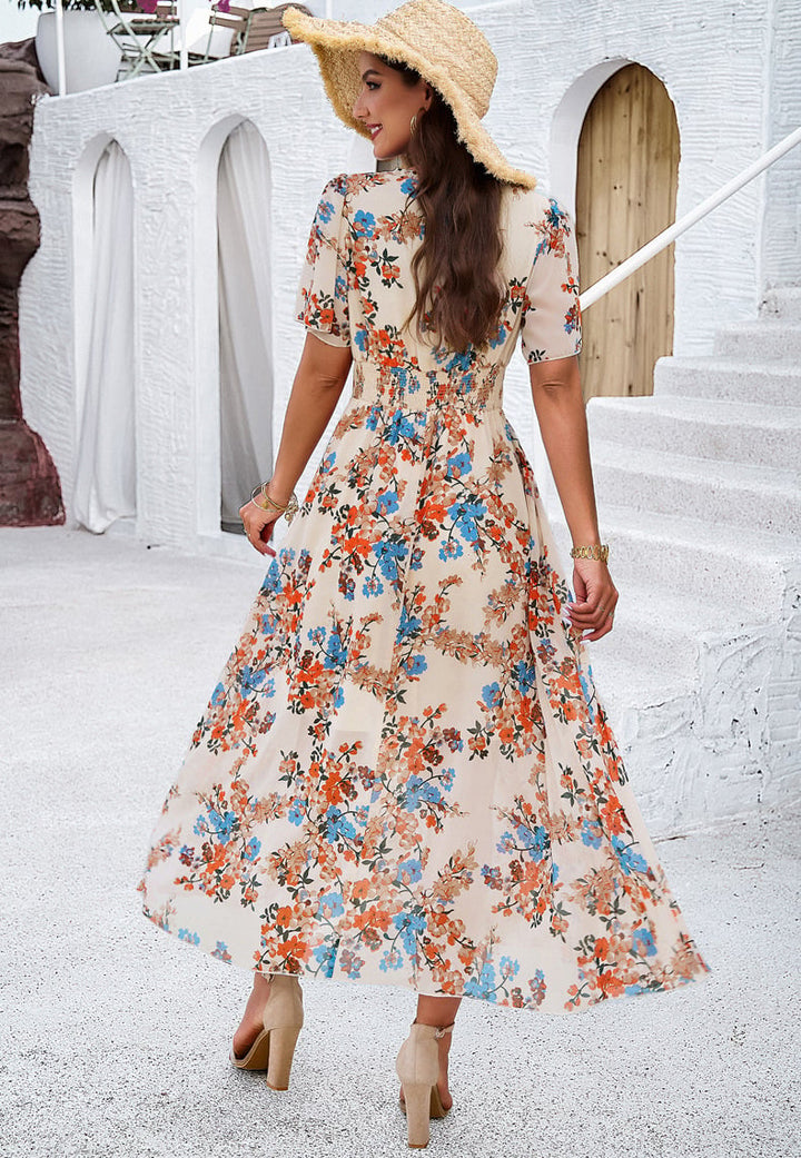 Delilah | Floral Boho Maxi Dress