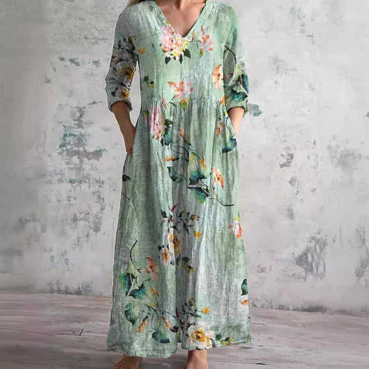 Austra™ | Timeless Floral Maxi Dress