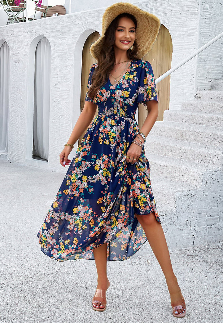 Delilah | Floral Boho Maxi Dress