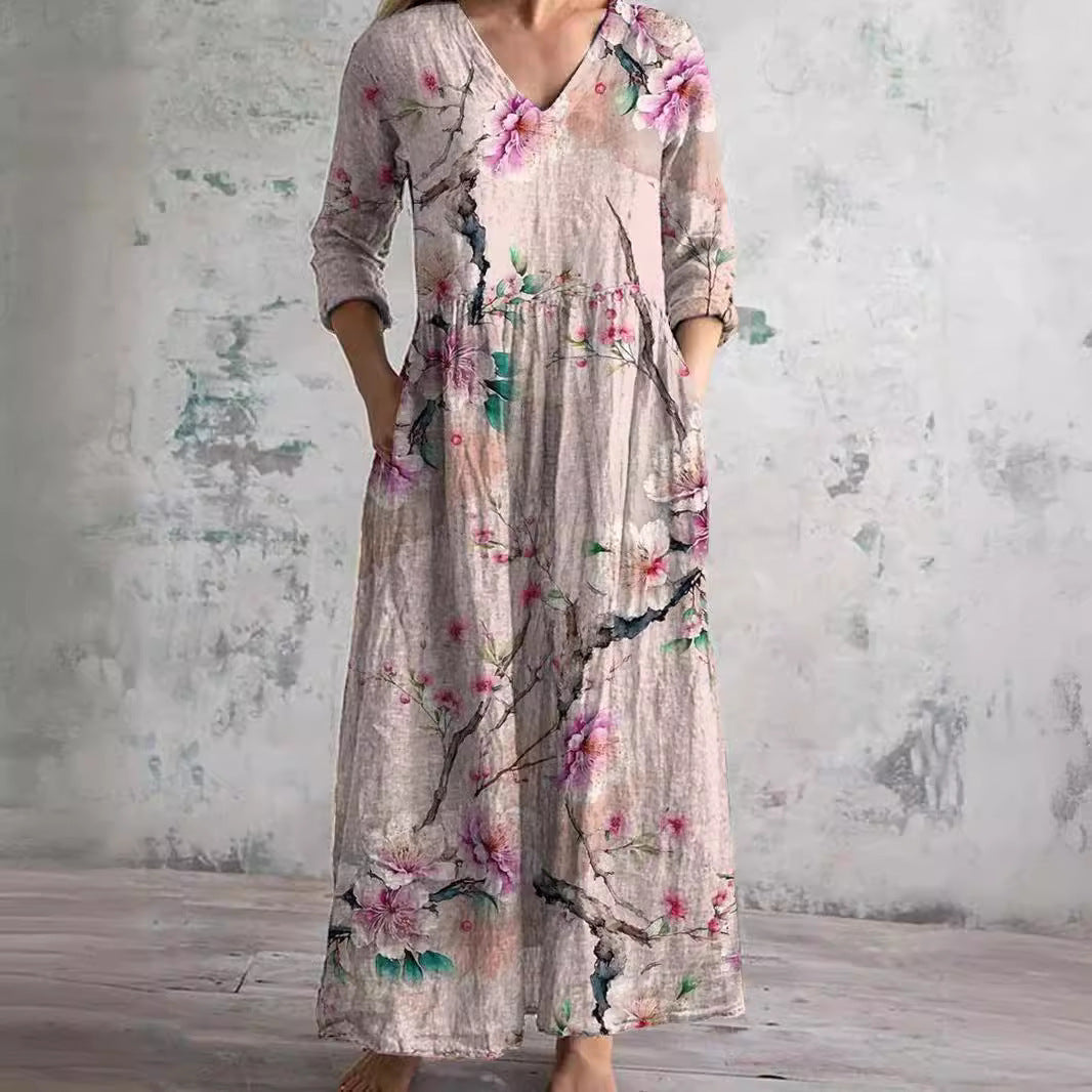 Austra™ | Timeless Floral Maxi Dress