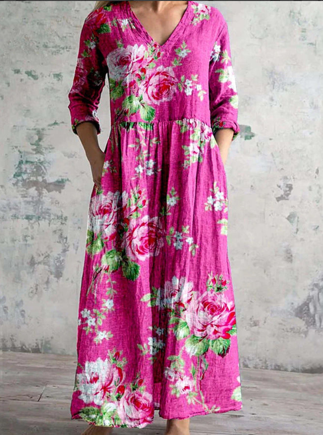 Orana™ | Maxi Orchid Dress