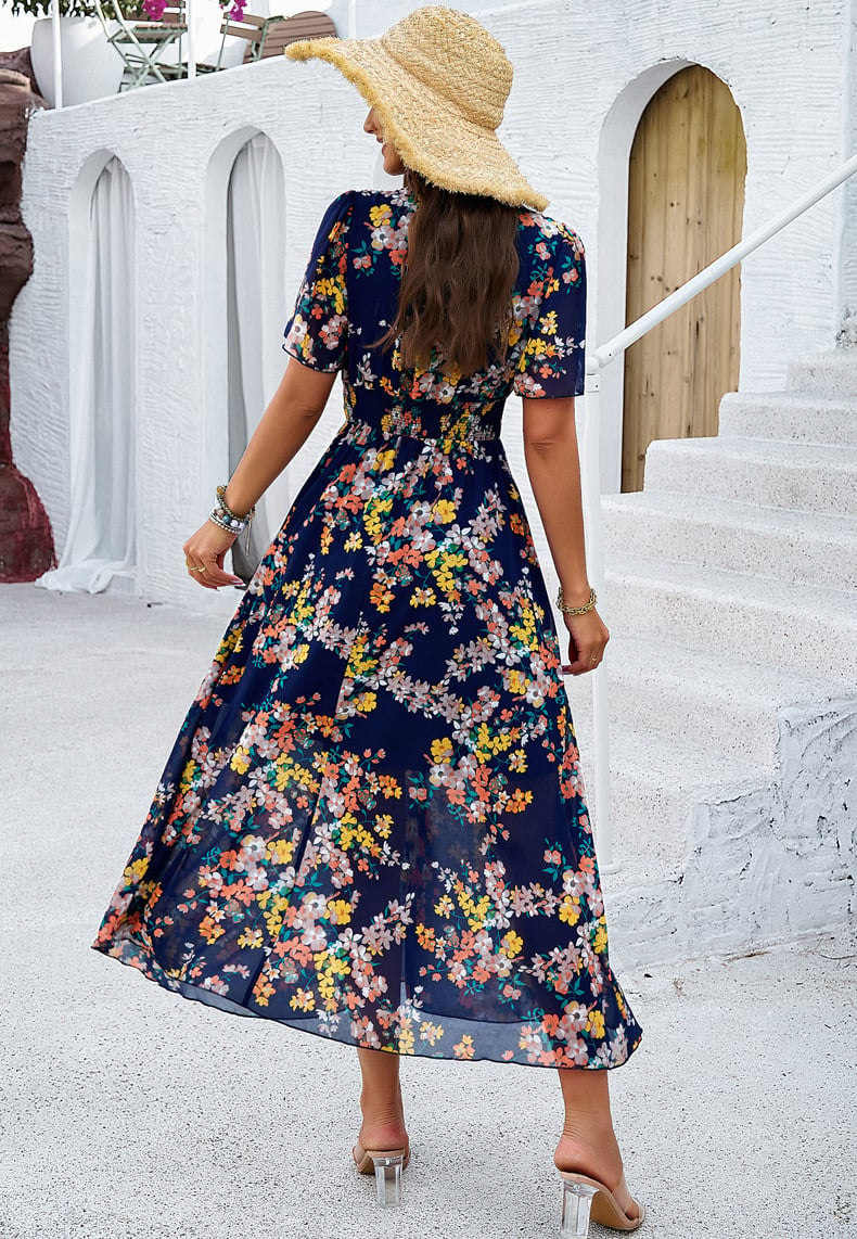 Delilah | Floral Boho Maxi Dress