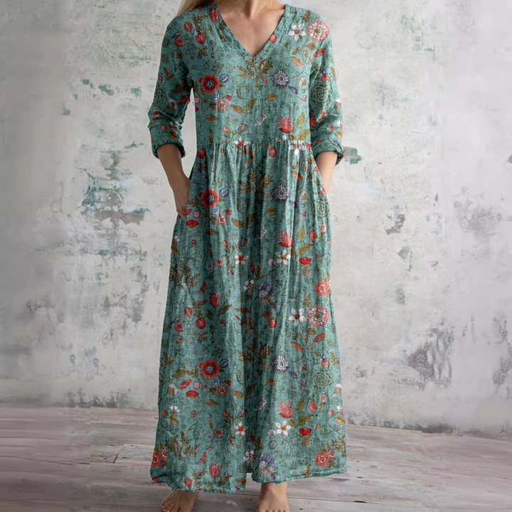 Austra™ | Timeless Floral Maxi Dress