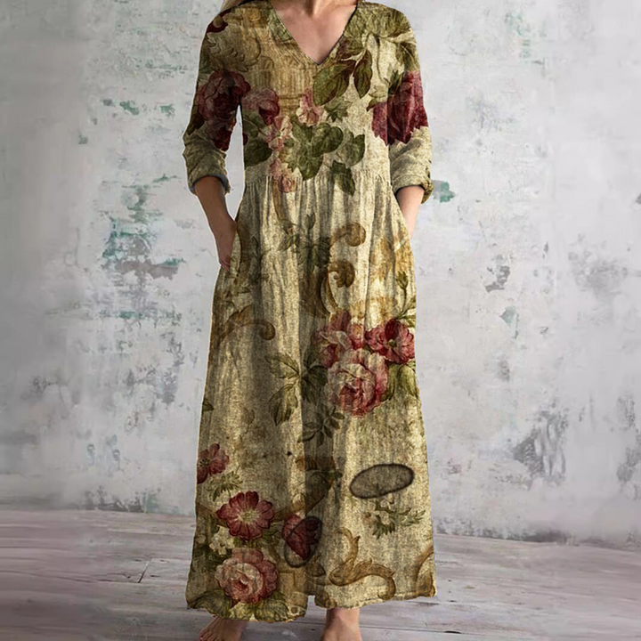 Austra™ | Timeless Floral Maxi Dress