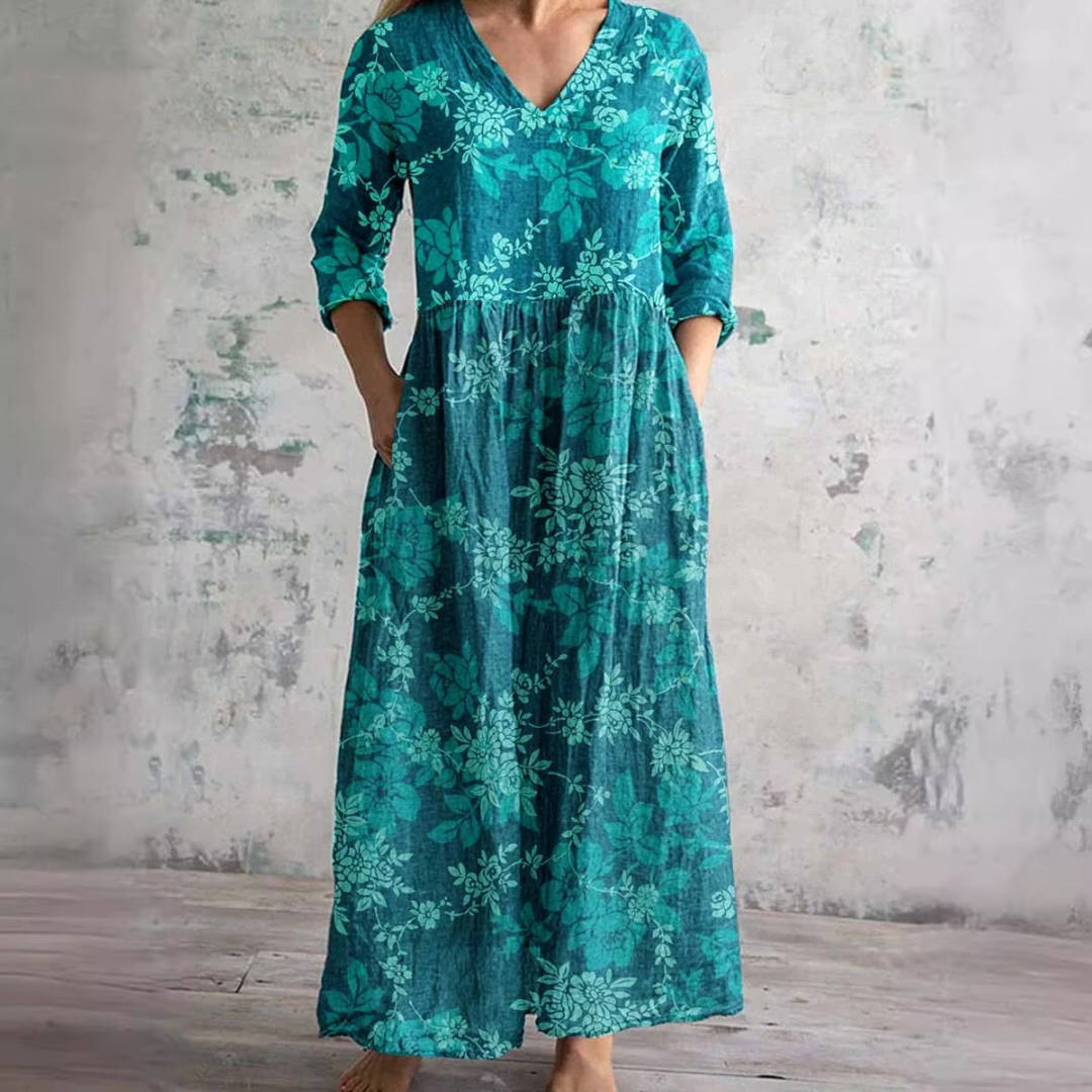 Austra™ | Timeless Floral Maxi Dress