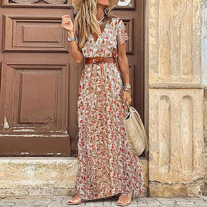 Bindi™ | Boho Maxi dress (Free belt)