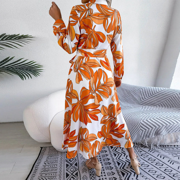 Sofia™ | Vibrant Tropical Print Maxi Dres