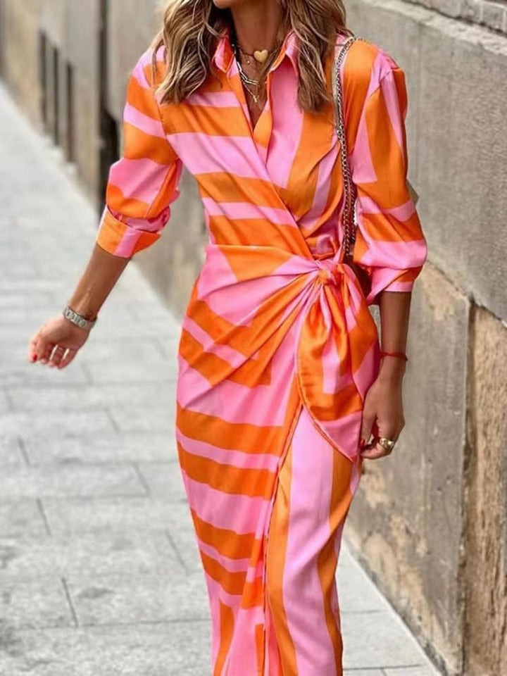 Claudia™ | Vibrant Wrap Dress