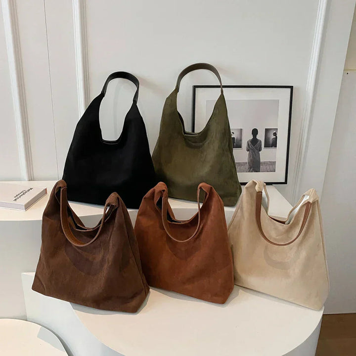 Halle™ | Suede Soft-Tote Bag