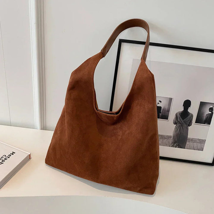 Halle™ | Suede Soft-Tote Bag