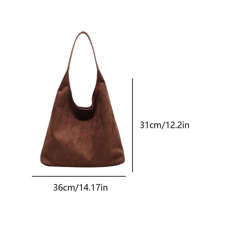 Halle™ | Suede Soft-Tote Bag