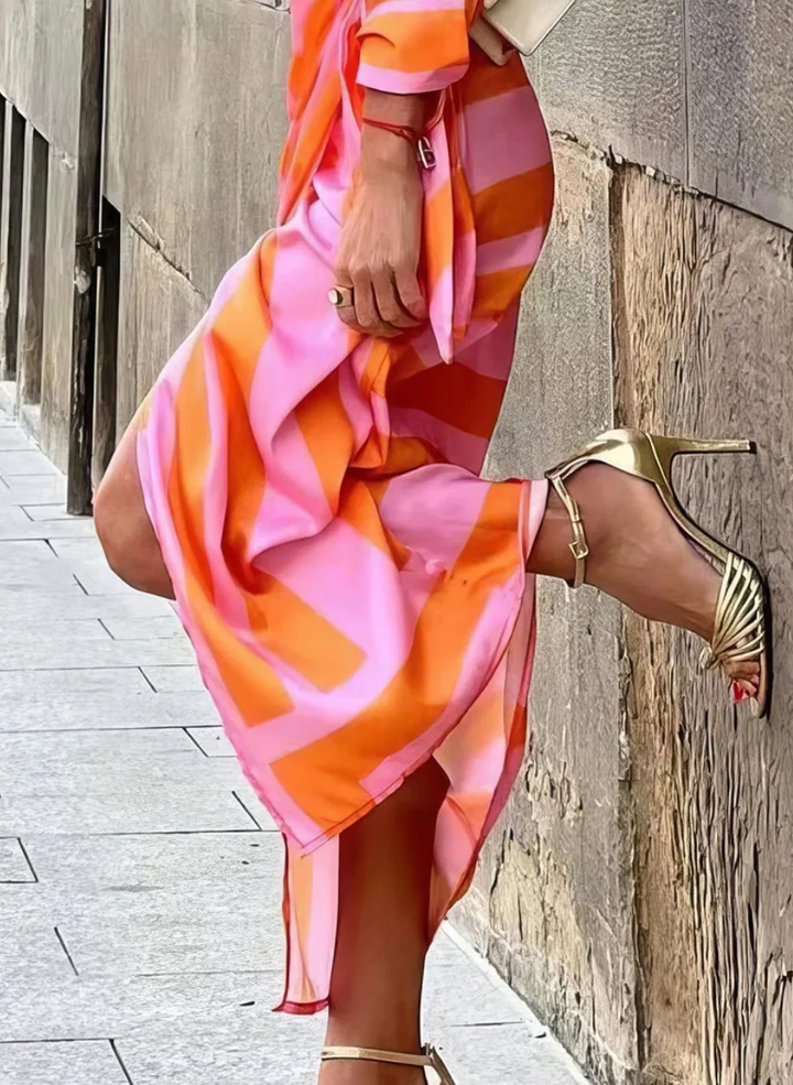 Claudia™ | Vibrant Wrap Dress