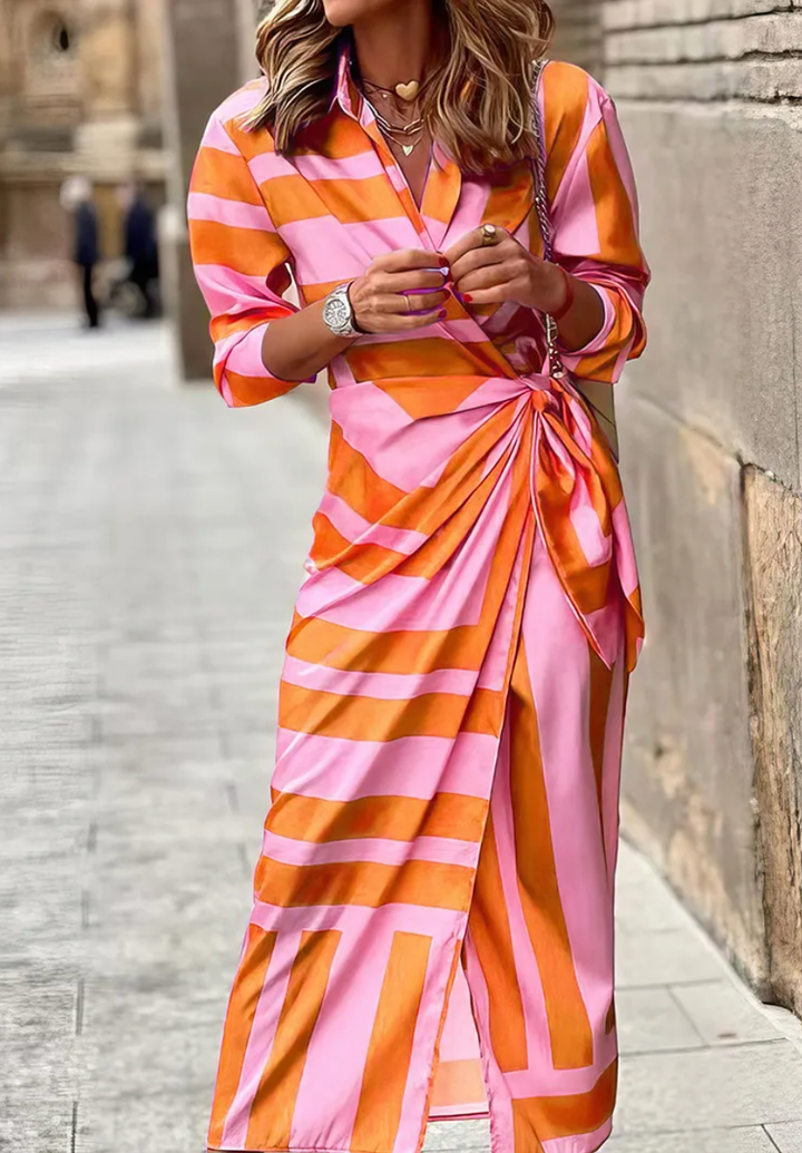 Claudia™ | Vibrant Wrap Dress