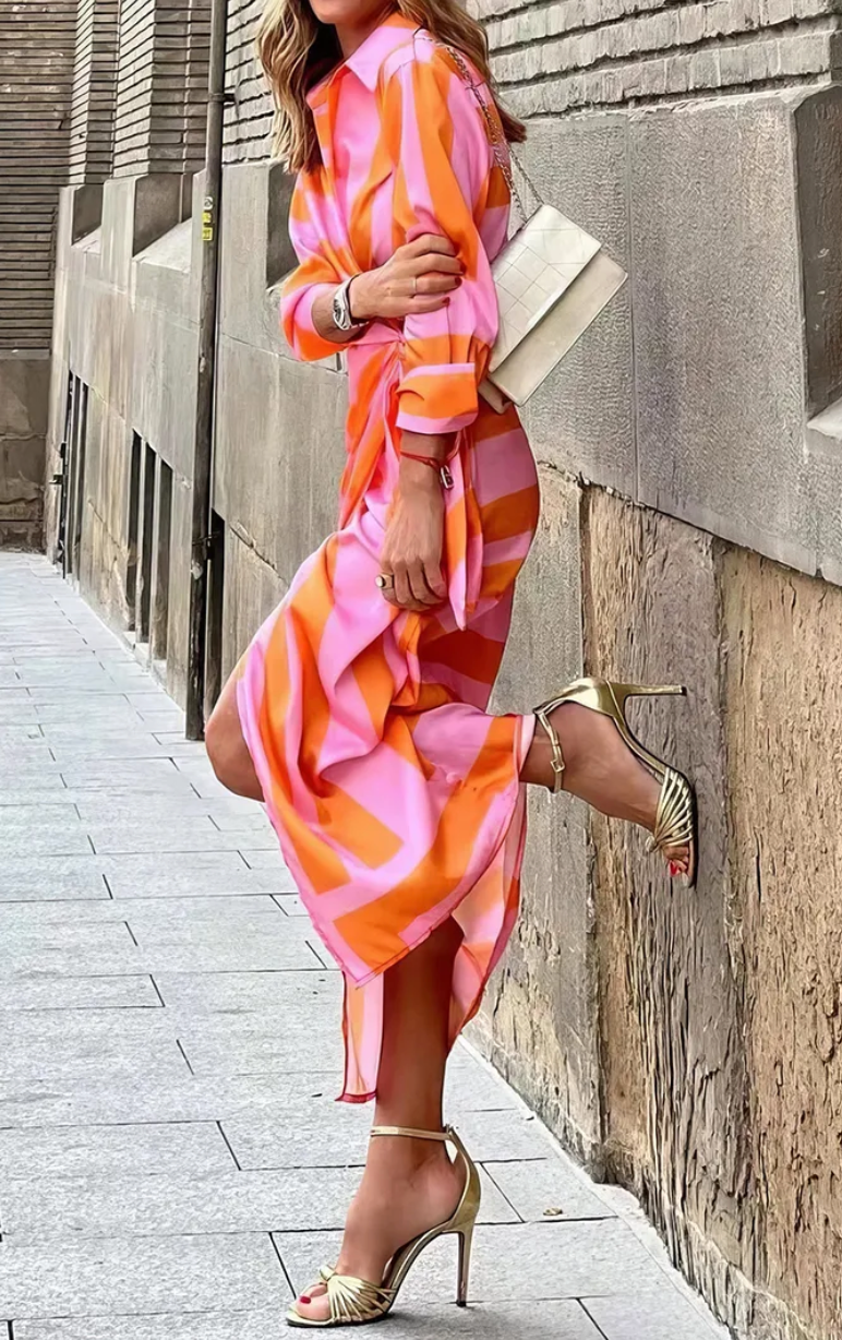 Claudia™ | Vibrant Wrap Dress