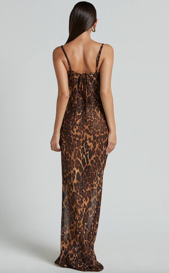 Leona | Mesh Maxi Dress