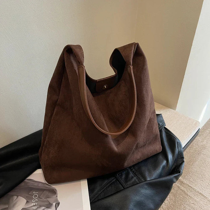 Halle™ | Suede Soft-Tote Bag