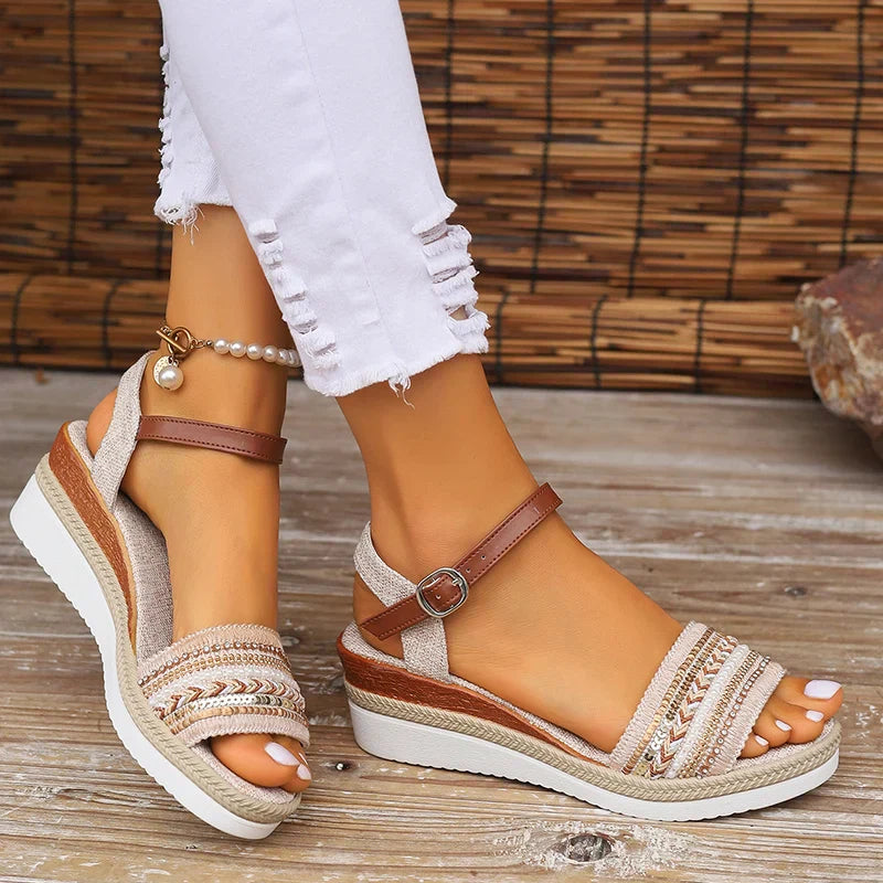 Layla™ | Boho Chic Orthopaedic Sandals