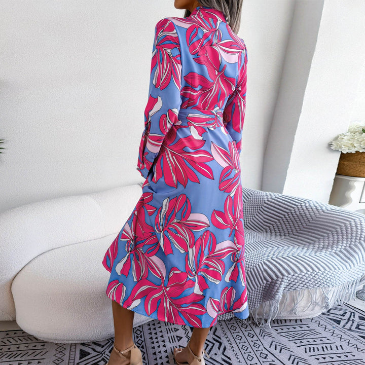 Sofia™ | Vibrant Tropical Print Maxi Dres