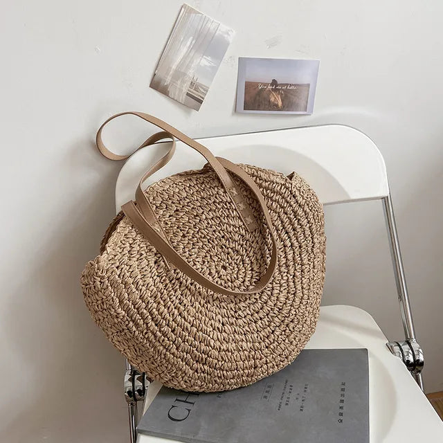 Zahara™ | Handcrafted Woven Tote Bag