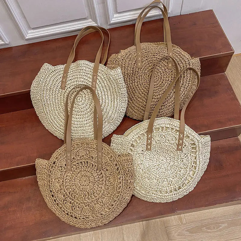 Zahara™ | Handcrafted Woven Tote Bag