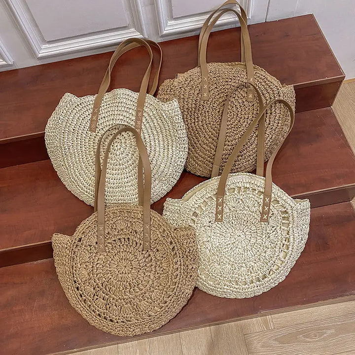 Zahara™ | Handcrafted Woven Tote Bag