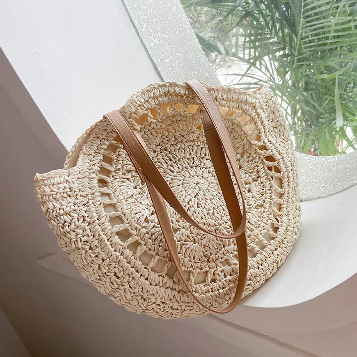 Zahara™ | Handcrafted Woven Tote Bag