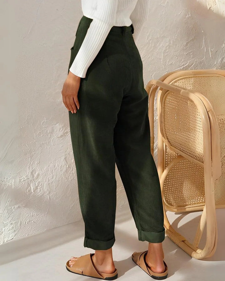 Zell™ | Stylish Corduroy Trousers