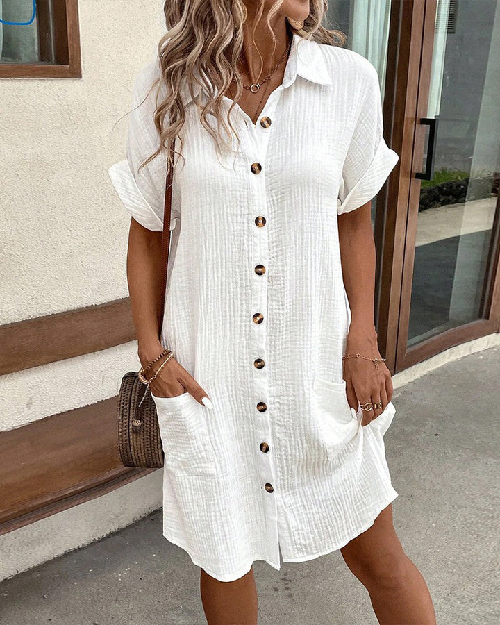 Lieve™ | Casual Button-Up Summer Dress