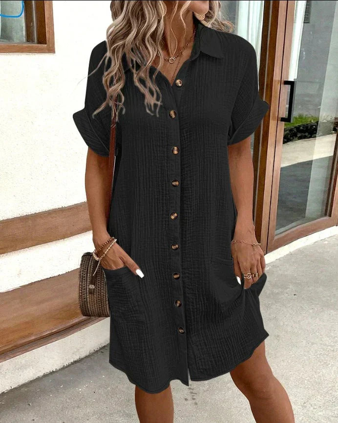 Lieve™ | Casual Button-Up Summer Dress