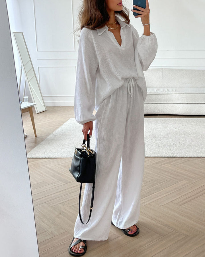 Rae™ | Chic Off-Duty Linen Set