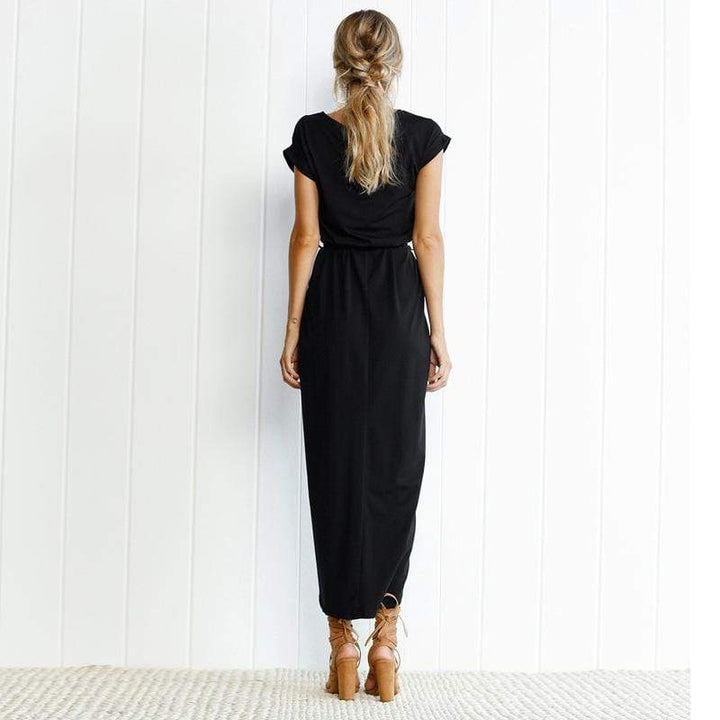 Elodie | Boho Layered Maxi Dress