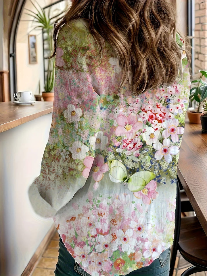 Leura™ | Floral Boho Blouse