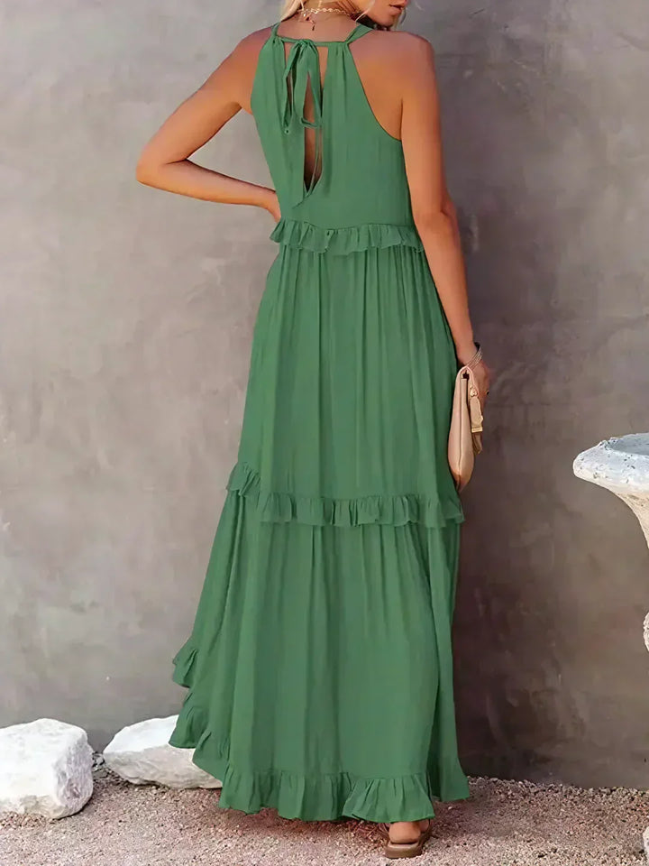 Sienna™ | Effortless Ruffle Maxi Dress