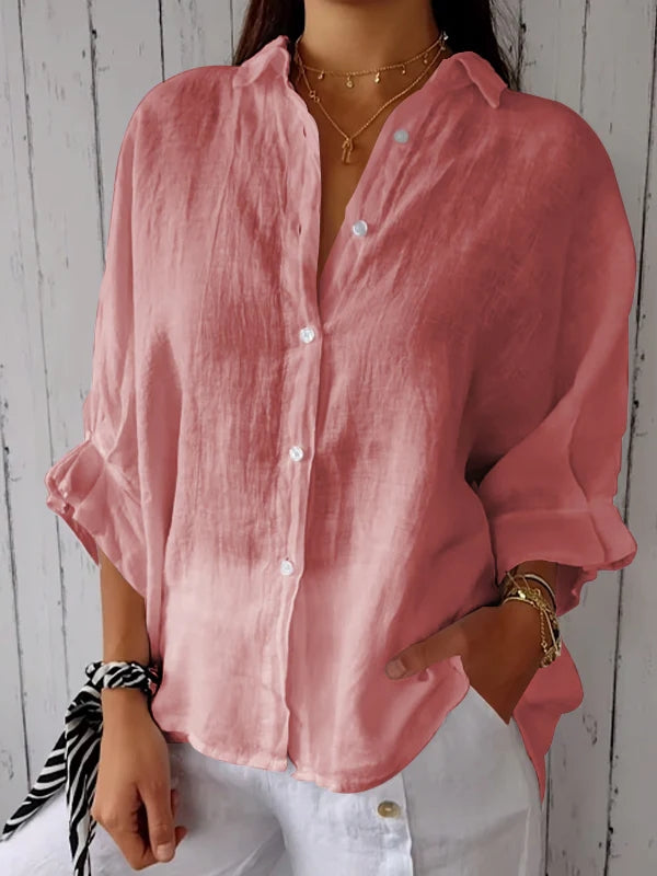 Kilea™ | Effortless Chic Linen Shirt