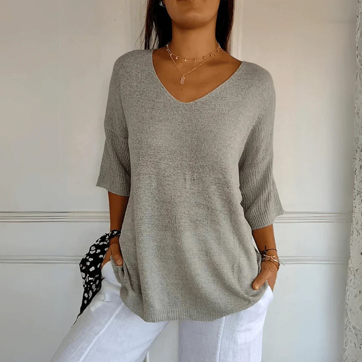 Abbey | Elegant Knitted Shirt