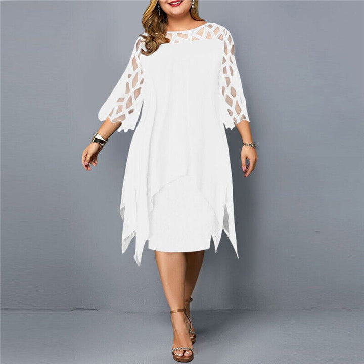 Annika | Plus Size Midi Dress