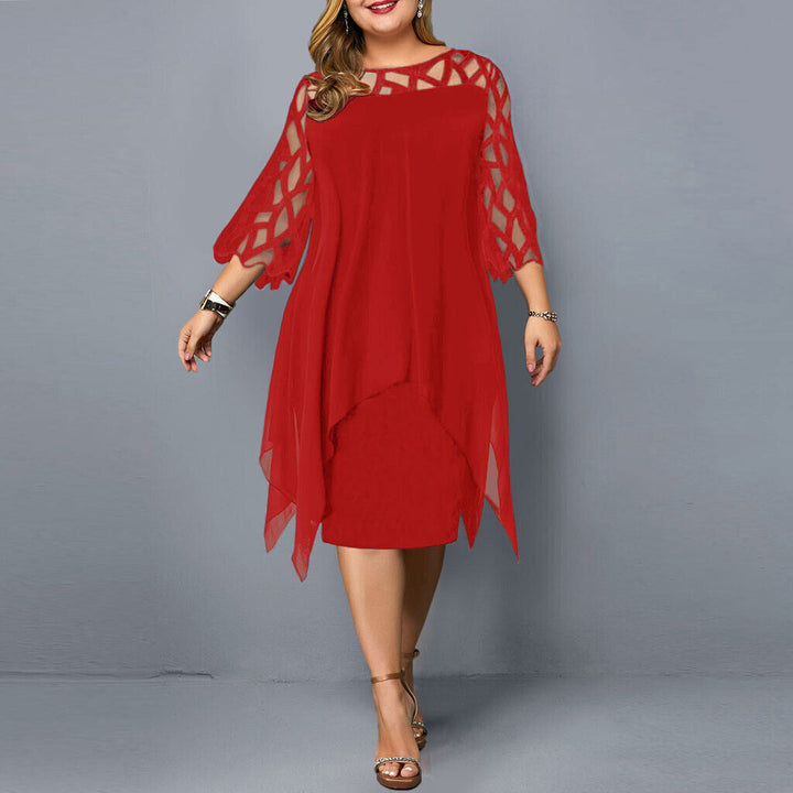 Annika | Plus Size Midi Dress